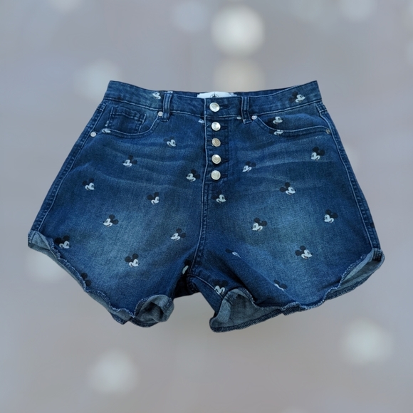 Disney Pants - Disney Mickey 5 Button Shorts